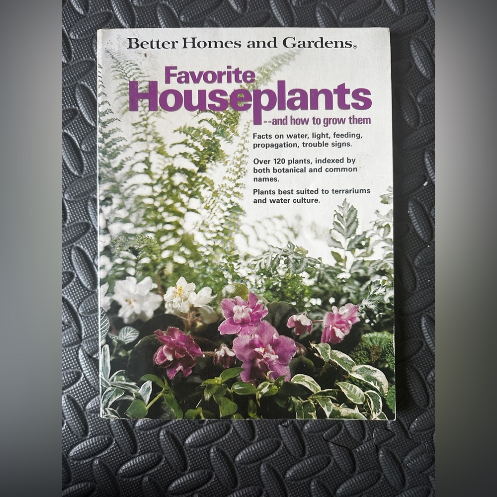 Gardens & Favorite Houseplants Book